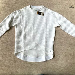 Nobull quilted crew pullover